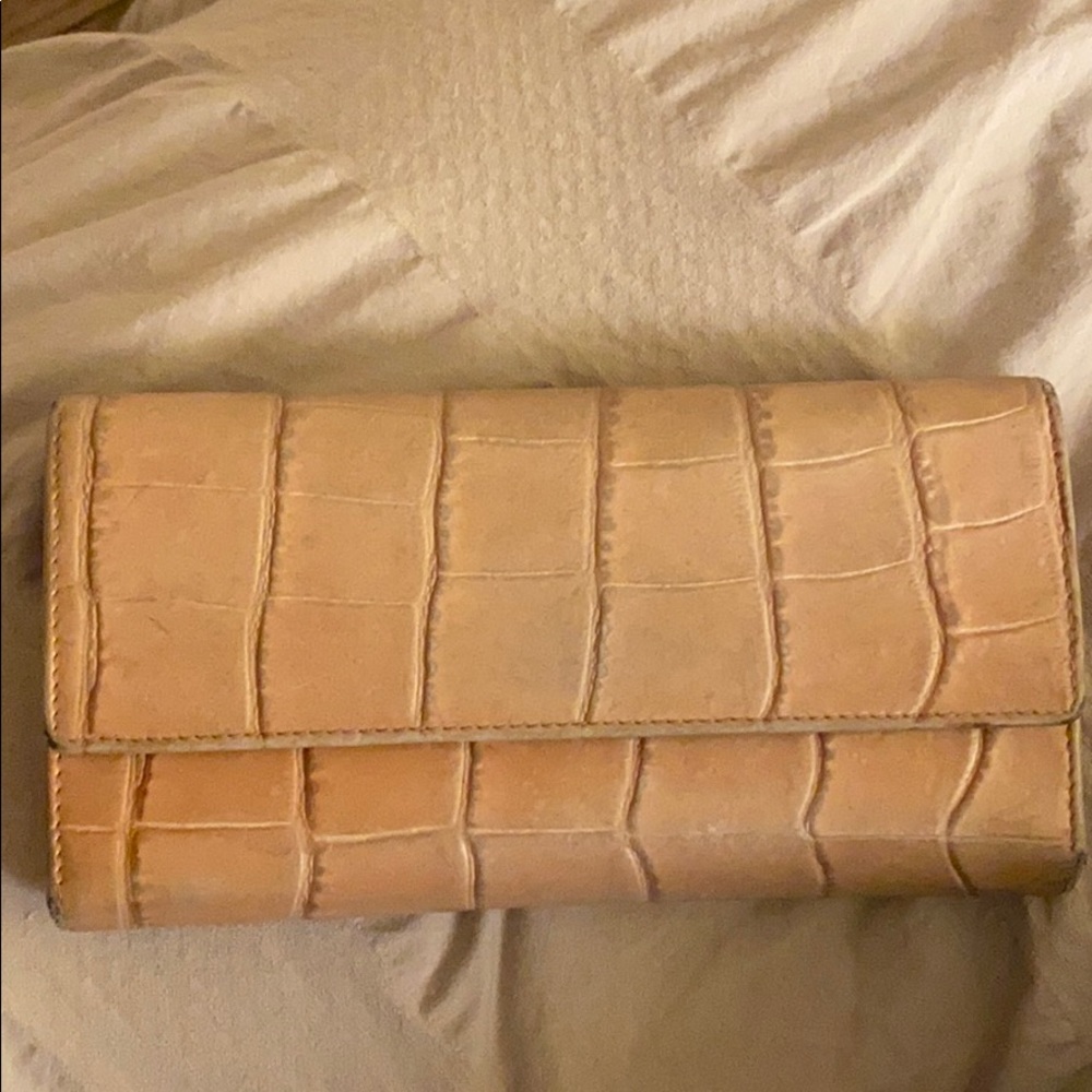 Crocodile looking vintage wallet